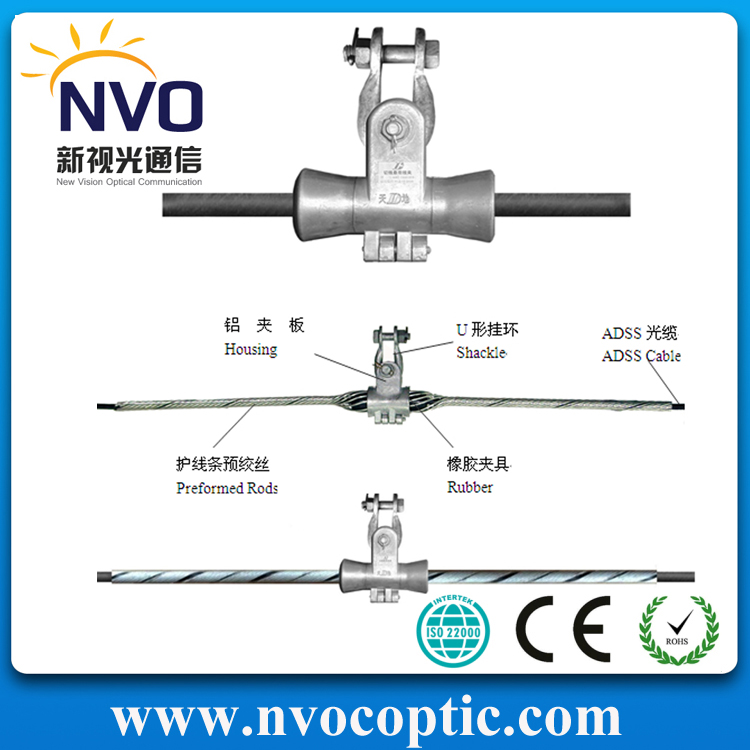 ADSS Preformed Suspension ClampShenzhen New Vision Optical Communication Co., Ltd